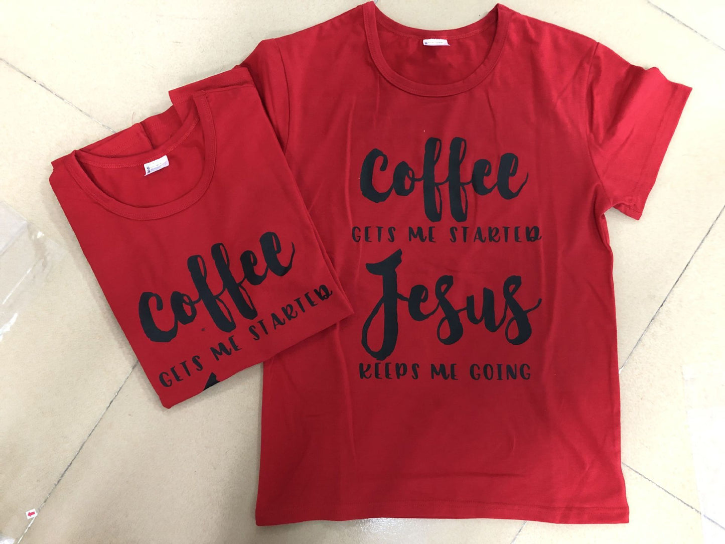 Coffee Gets Me Started, Jesus Keeps Me Going